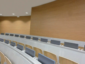 LISTEN DOGATO - Sound-absorbing mdf modules with wood veneer slats by Ares Line - view 2